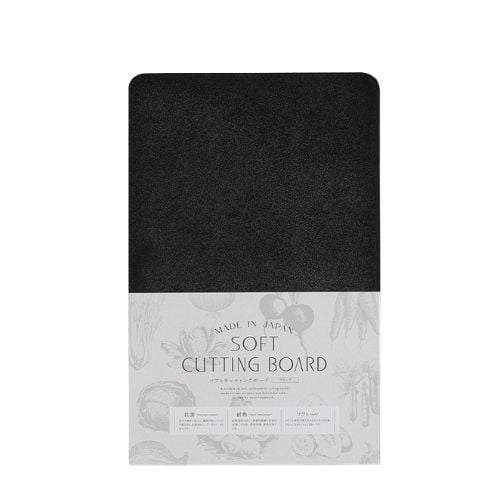 Asahi Elastomer Cutting Board L40xW26xH0.8cm,Heat Resistant To 100°C, Black