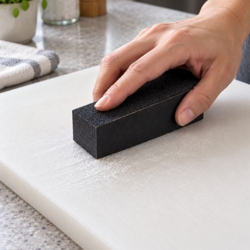 Asahi Sanding Sponge For Elastomer Cutting Board L10xW5xH2cm