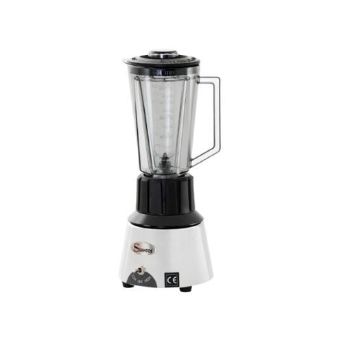 Santos Bar Blender With Polycarbonate Container L18xW18xH42cm, 1.25L, 220-240V/50/60/1, 600W, Uk Plug, Painted Grey, Santos ==1 Year Warranty==