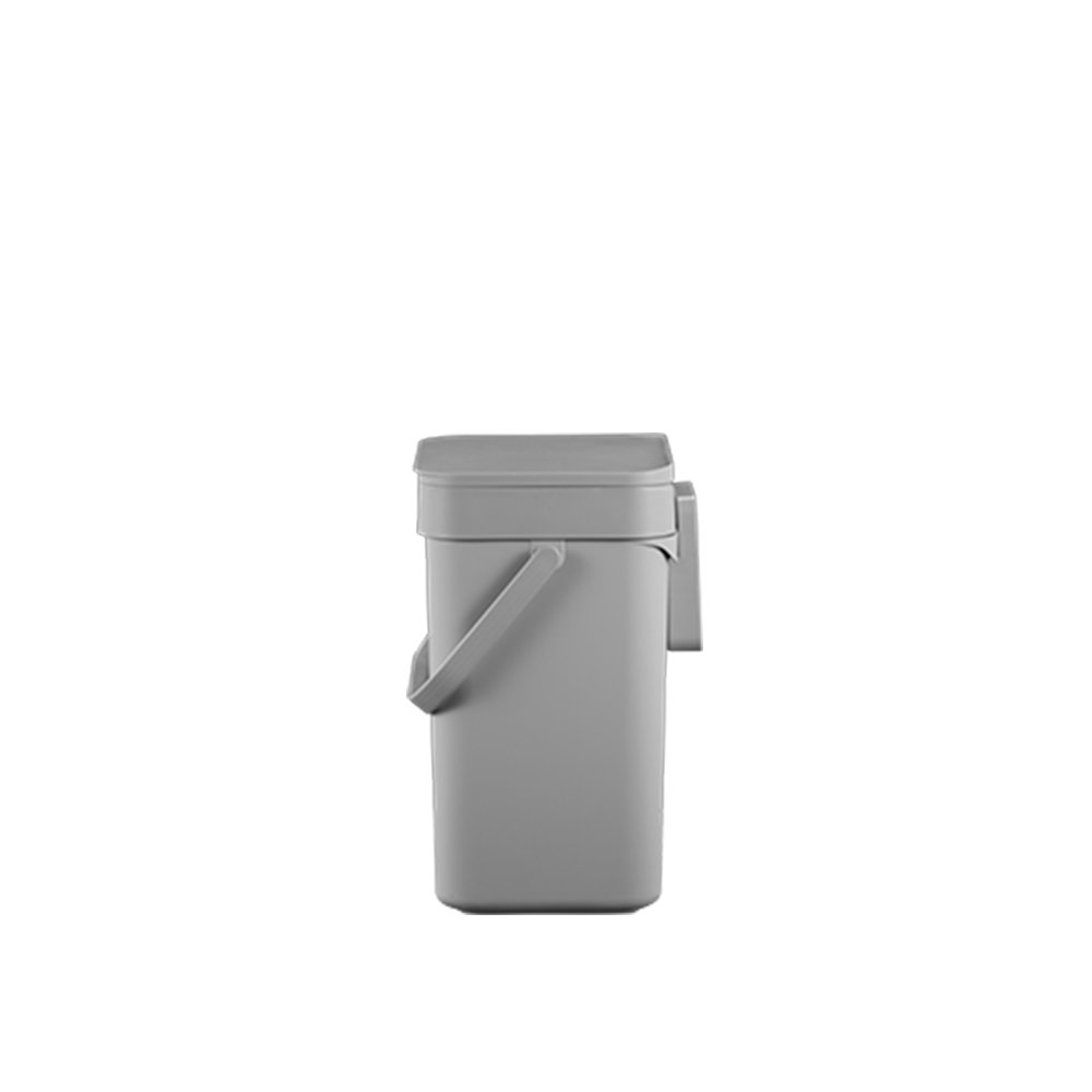 PP WALL-MOUNTED FOOD WASTE CADDY WITH ABS LID