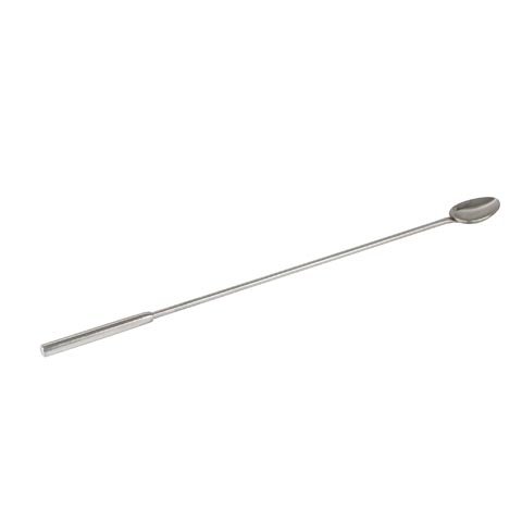 STAINLESS STEEL BAR SPOON with OVAL BOWL
