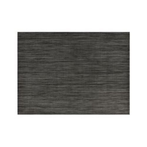 APS PVC Fine Band Placemat L45xW33xH0.1cm, Black/Grey