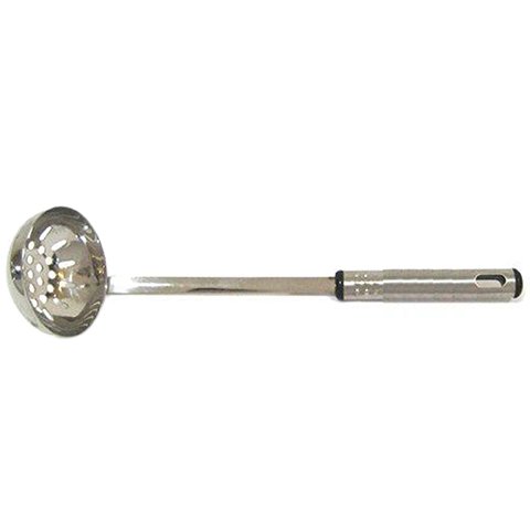 (24-01263) S/S PERFORATED STEAMBOAT LADLE Ø6cm WITH STOPPER