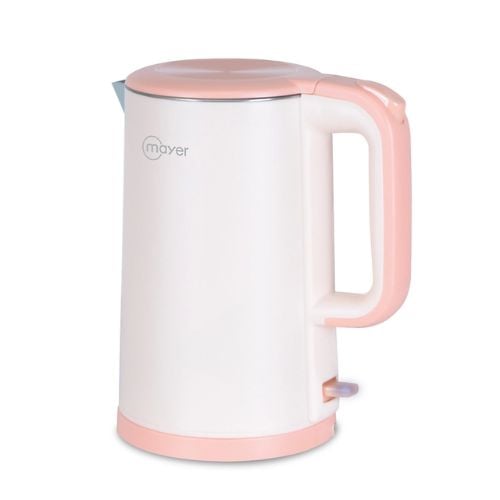 Mayer Electric Kettle L44.2xW28.2xH26.8cm, 1.8L, 220-240V/50-60Hz/1800W, Orange Peach == 1 Year Warranty ==