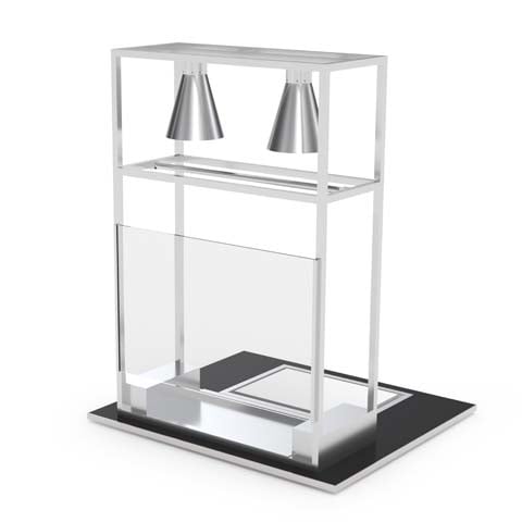 Roast Meat Module ALUMINIUM/ALLOY FRAME ROAST MEAT MODULE GN 1/2 W 2 HEATING LAMP ...