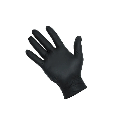 POWDERFREE NITRILE GLOVE 1.5 AQL, MEDIUM, BLACK
